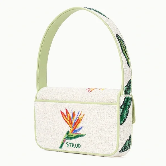 STAUD Beaded Tommy Bag - Birds of Venice - Picture 7 of 13